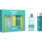 Reebok Cool Your Body gift set 100ml EDT 150ml body spray, UK version