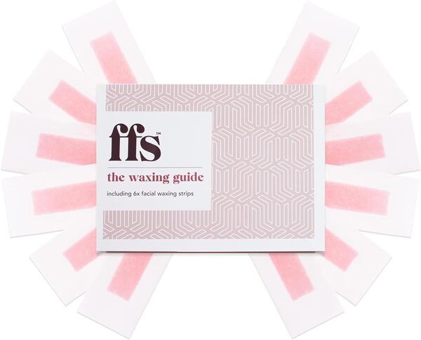 FFS Beauty Natural Facial Wax Strips Pack of 12