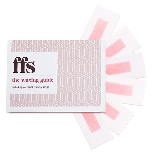 FFS Beauty Natural Facial Wax Strips Pack of 6