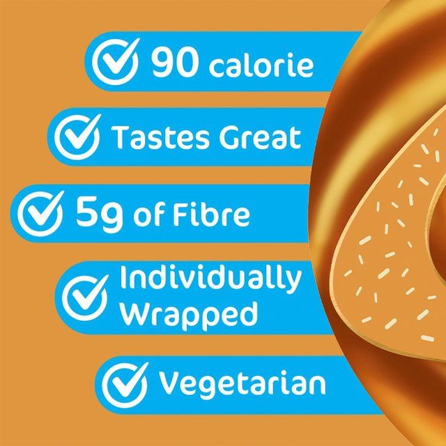 Fibre One 90 Calorie Doughnuts Banoffee Flavour   4 x 23g