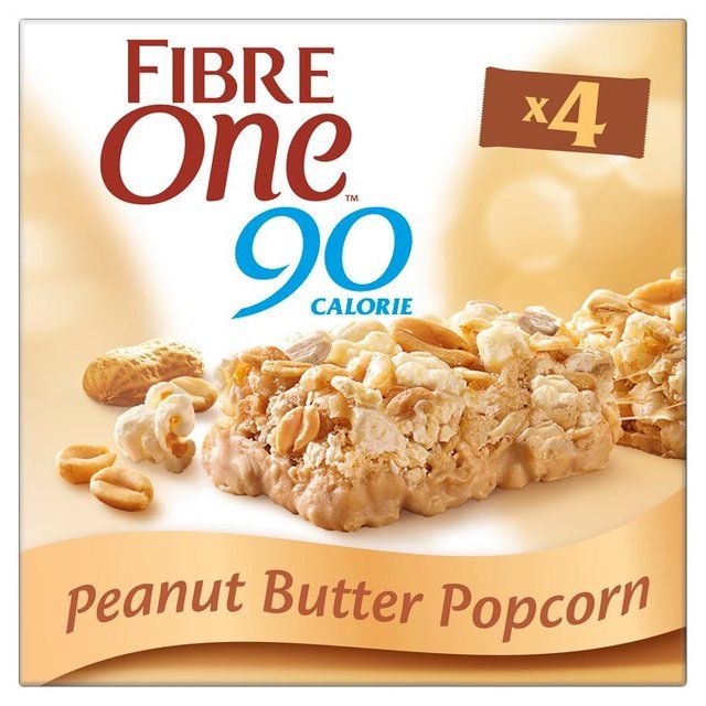 Fibre One 90 Calorie Peanut Butter Popcorn Bars Default Title