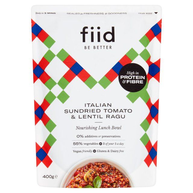 Fiid Italian Sundried Tomato Lentil Ragu Default Title