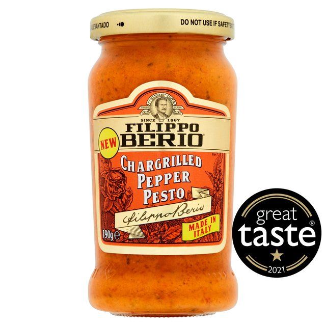 Filippo Berio Chargrilled Pepper Pesto Default Title