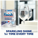 Finish Quantum Infinity Shine Regular Dishwasher Tablets   120 per pack