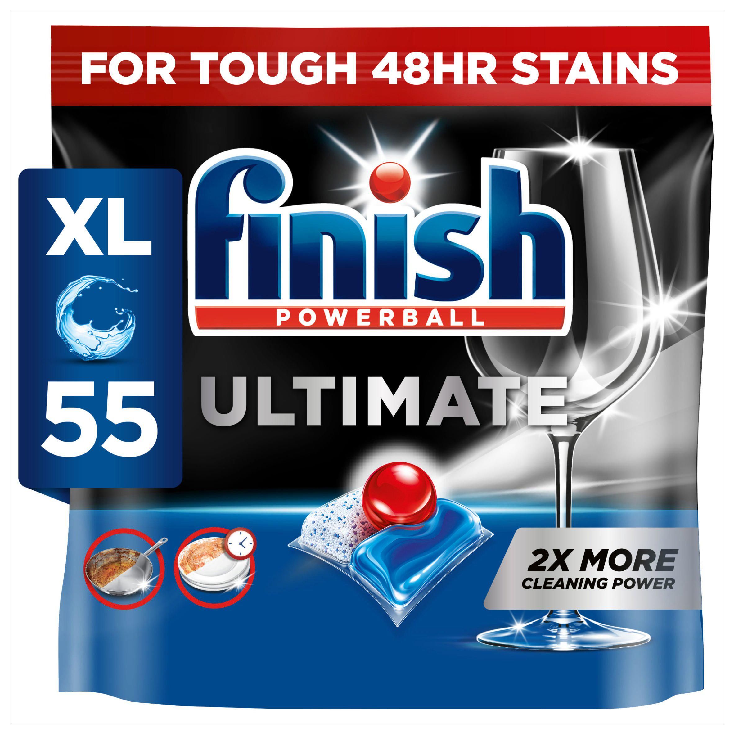 Finish Ultimate All in One Regular Dishwasher Tablets x55