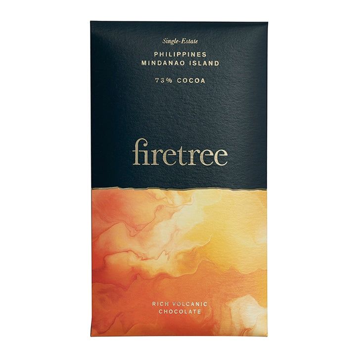 Firetree Philippines, Mindanao Island 73% Cocoa Bar 25g