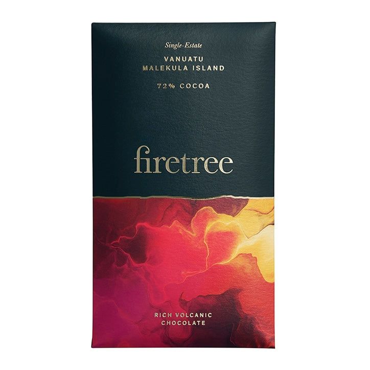 Firetree Vanuatu, Malekula Island 72% Cocoa Bar 25g