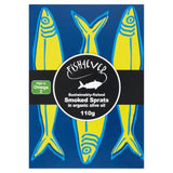 Fish 4 Ever Smoked Sprats in organic extra virgin olive oil   110g