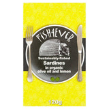 Fish 4 Ever Whole Sardines in Organic Lemon &amp;amp; Olive Oil Default Title