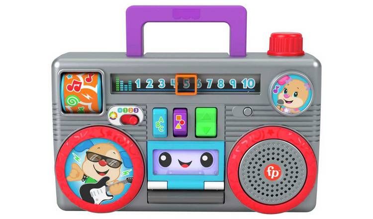 Fisher-Price Laugh & Learn Busy Boombox Learning Toy