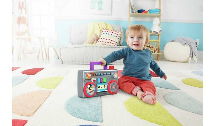 Fisher-Price Laugh &amp;amp; Learn Busy Boombox Learning Toy