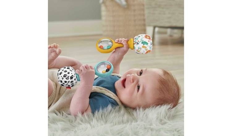 Fisher-Price Rattle 'n Rock Maracas Activity Toy