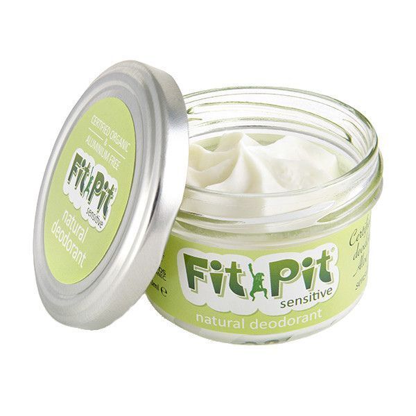 Fit Pit Natural Deodorant Sensitive Skin Organic 100ml