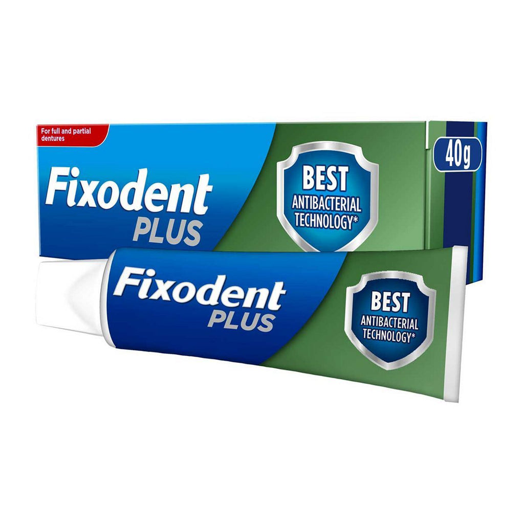 Fixodent Plus Dual Protection Denture Adhesive 40g 