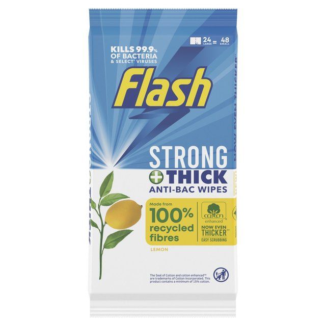 Flash Antibacterial Cleaning Wipes