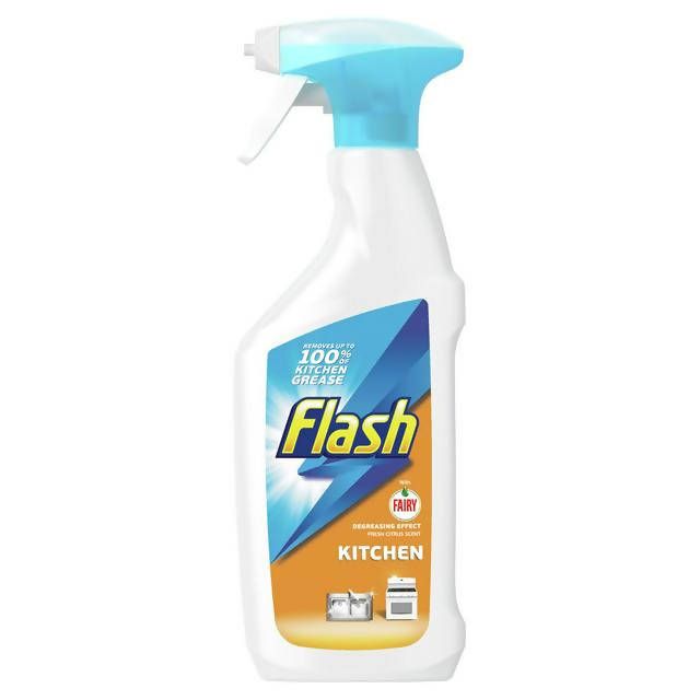 Flash Kitchen Cleaner Spray With Fairy 500ml