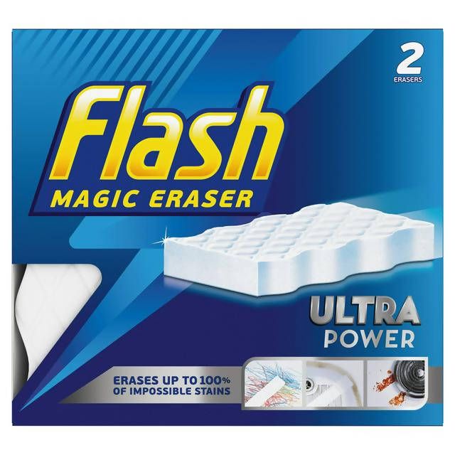 Flash Magic Eraser Extra Power Cleaner x2