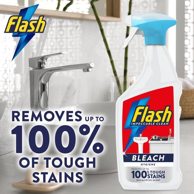 Flash Multipurpose Cleaning Spray With Bleach   800ml