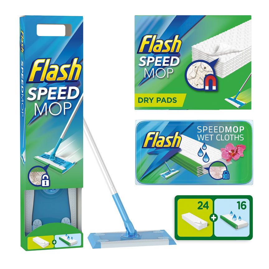 Flash Speed Mop &amp;amp; Refills Bundle