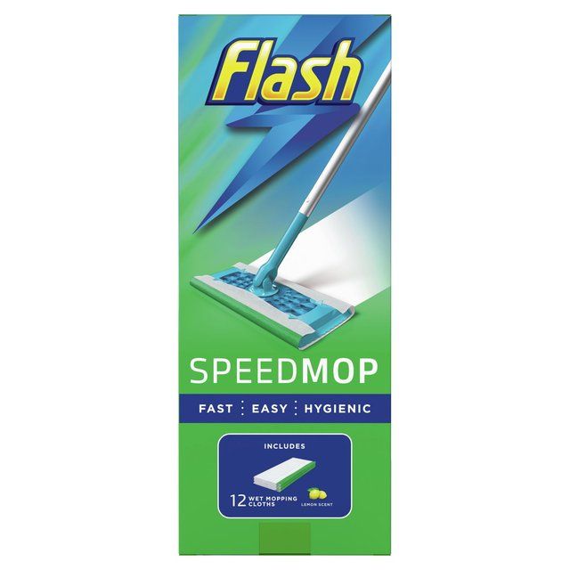 Flash Speed Mop Starter Kit, Fast Easy & Hygienic Floor Cleaning