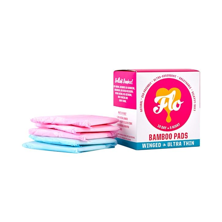 Flo Bamboo Pads - Day/Night Combo 15 pack