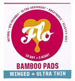 Flo Natural Bamboo Ultra Thin Day &amp;amp; Night Pads 15pk