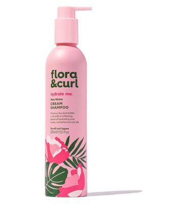 Flora &amp;amp; Curl Rose Water Cream Shampoo 300ml