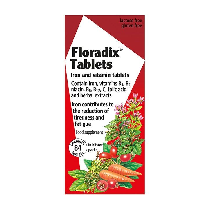 Floradix Iron & Vitamin 84 Tablets