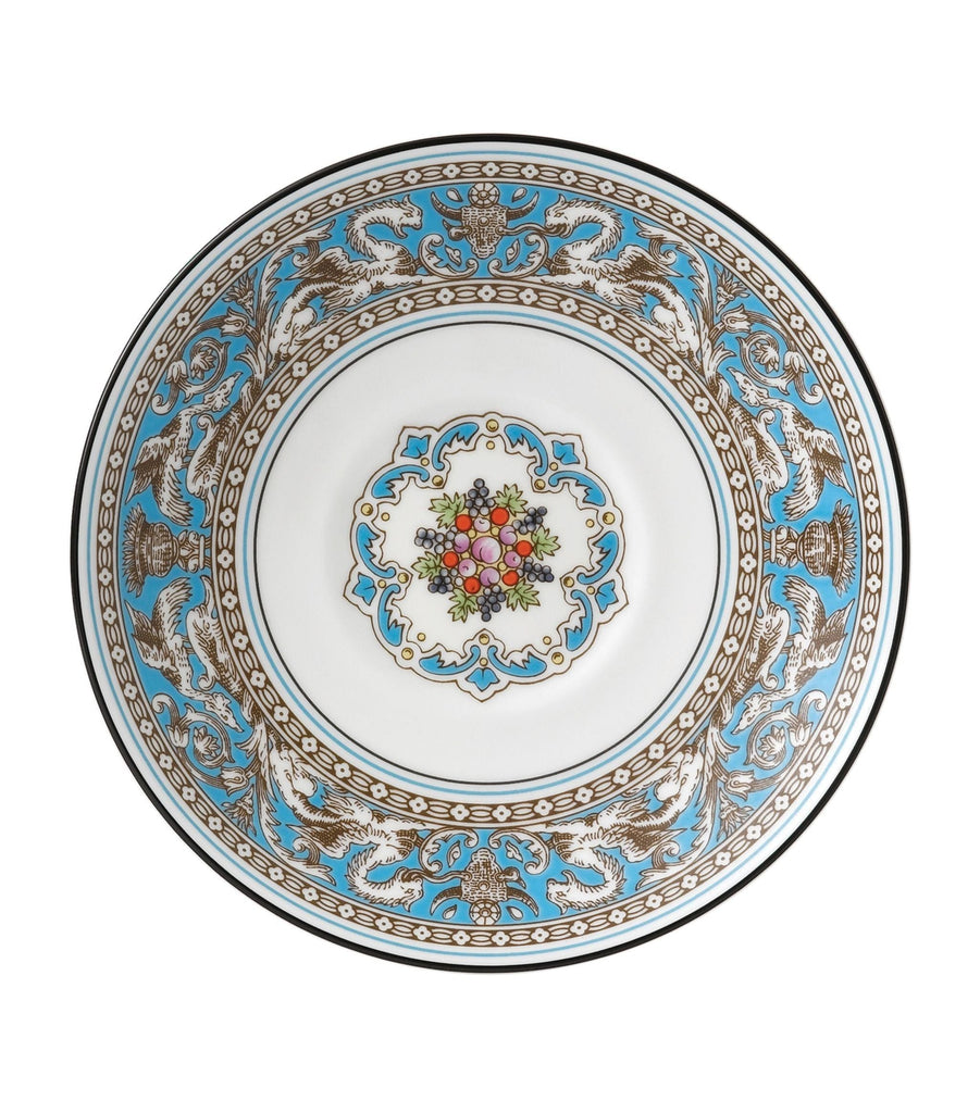 Florentine Turquoise Leigh Saucer