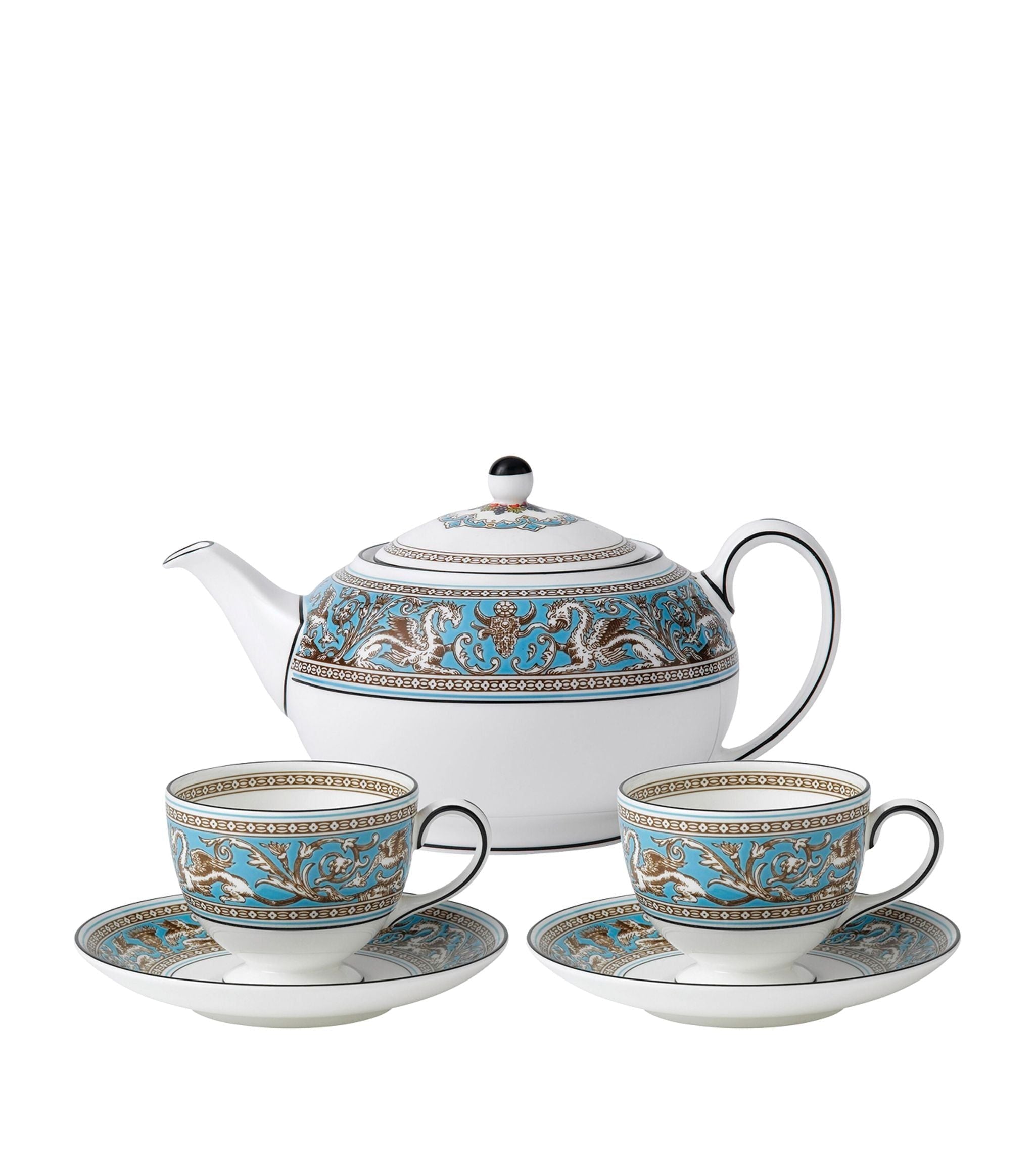 Florentine Turquoise Tea Set