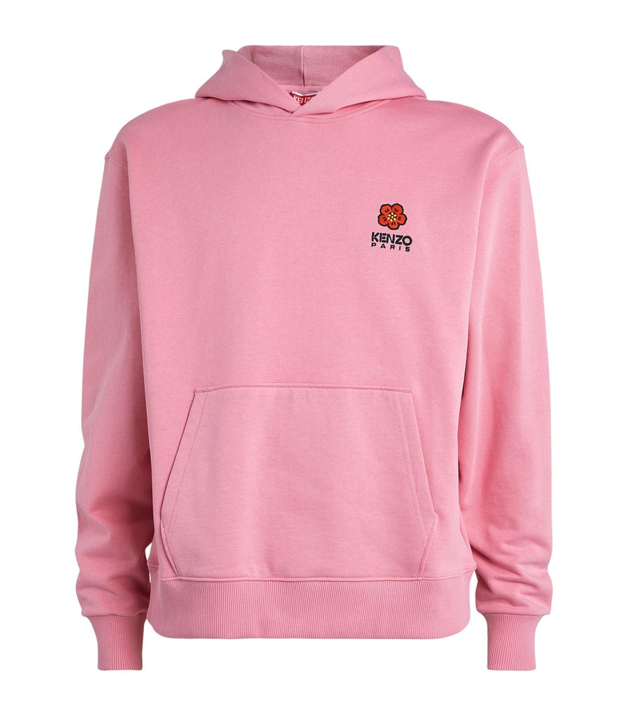 Flower Embroidered Hoodie