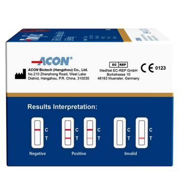 Flowflex Antigen Rapid Test Lateral Flow Self-Testing Kit 25 Pack