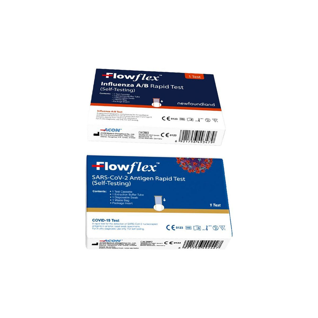 Flowflex Flu Test & Covid Test Bundle