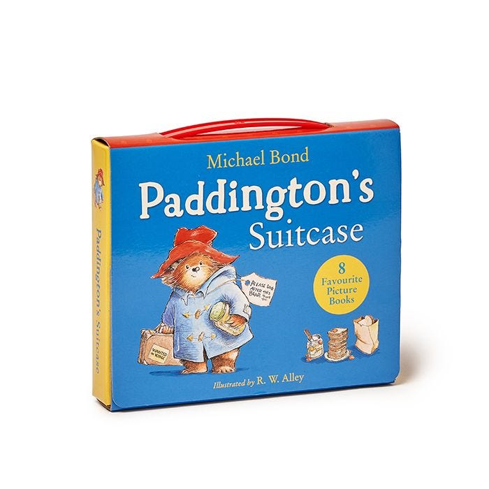 Paddington gift book set with eight stories (British brand)