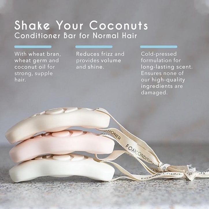 Foamie Conditioner Bar Shake Your Coconuts 80g