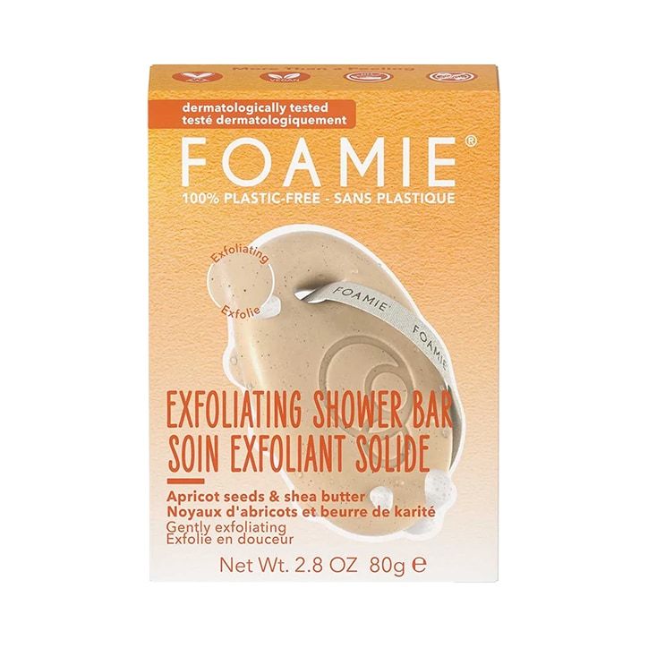 Foamie Exfoliating Body Bar with Apricot Seeds &amp;amp; Shea Butter 80G