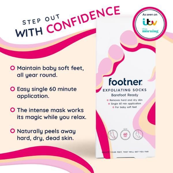 Footner Exfoliating Socks/Foot Mask