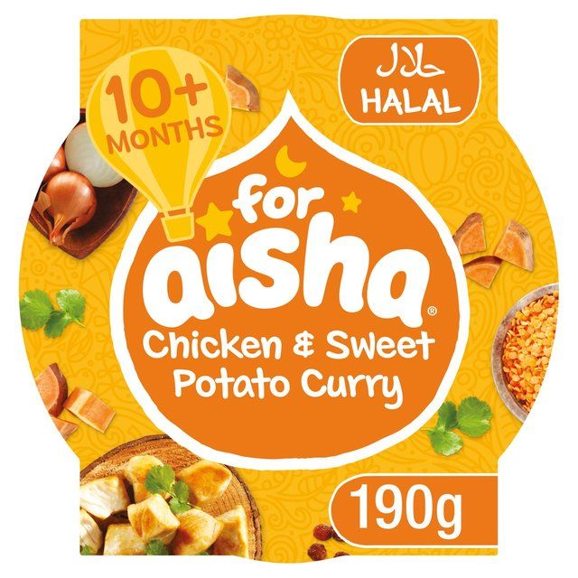 For Aisha Chicken &amp;amp; Sweet Potato Curry Pot 10 mths+   190g