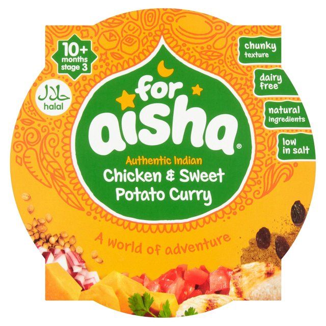 For Aisha Chicken &amp;amp; Sweet Potato Curry Pot 10 mths+   190g