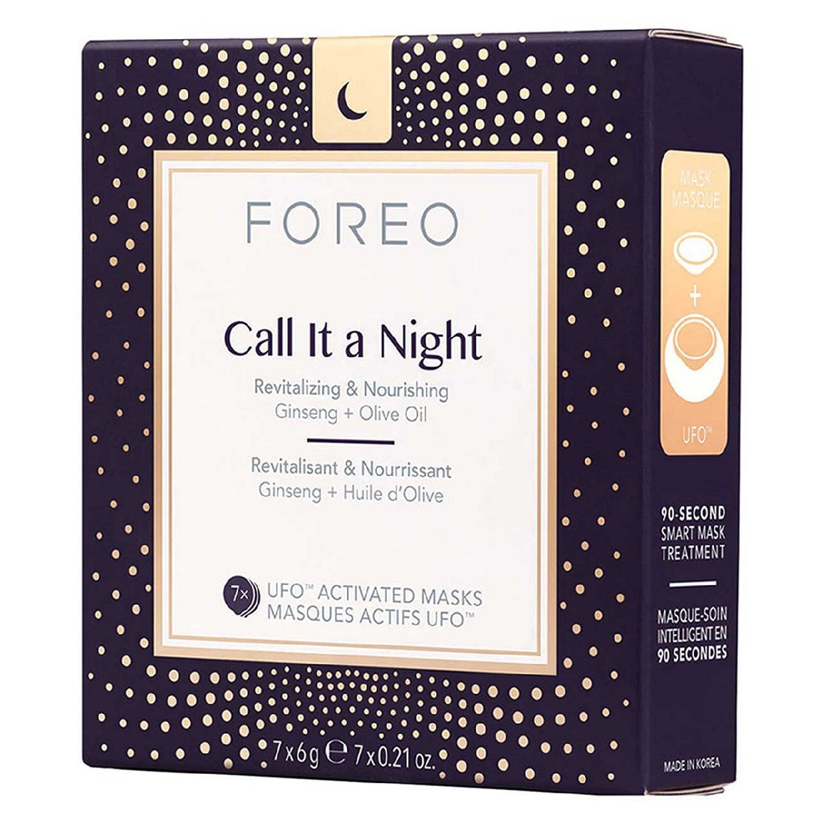 Foreo Call It A Night Revitalizing UFO&amp;trade;/UFO&amp;trade; mini Activated Face Mask x7