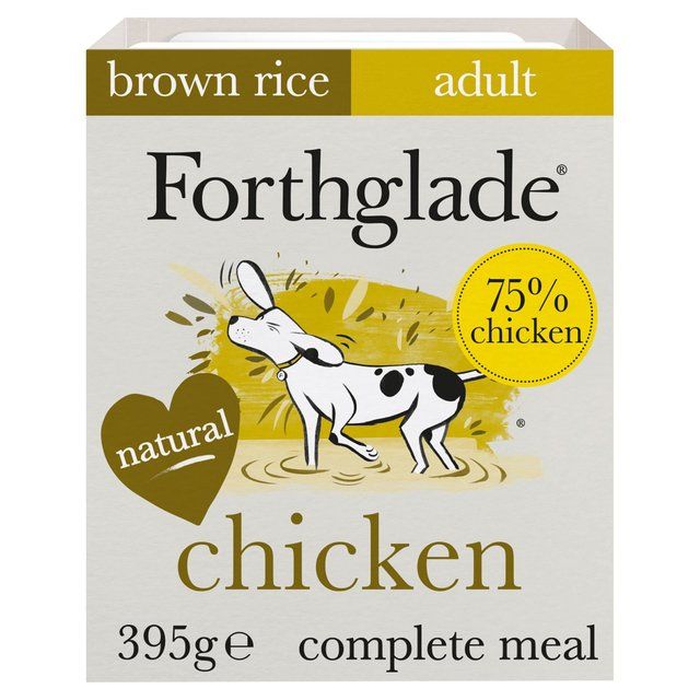 Forthglade Complete Adult Chicken with Brown Rice &amp;amp; Veg    395g