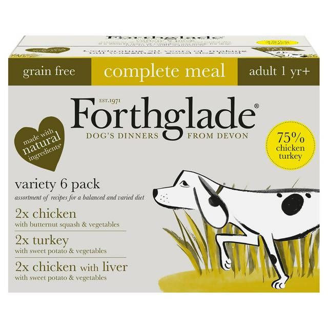 Forthglade Complete Meal Adult 1Yr+, 6x395g