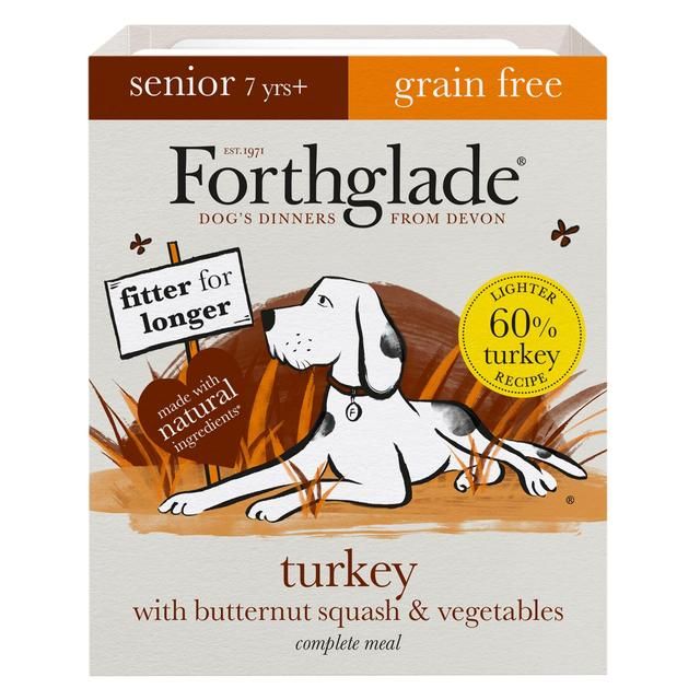 Forthglade Complete Senior Grain Free Turkey with Butternut Squash & Veg   395g