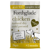 Forthglade Natural Grain Free Chicken Cold Pressed Dry Dog Food   2kg