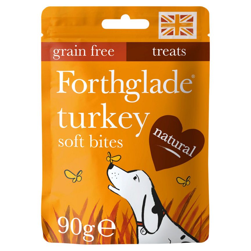 Forthglade Natural Soft Bite Treats with Turkey