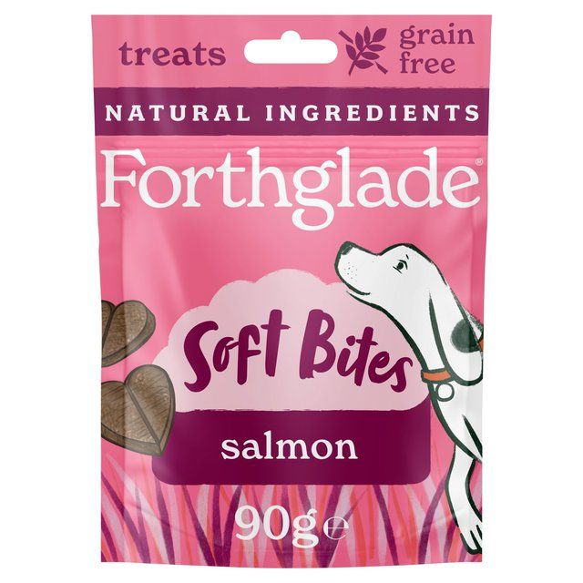 Forthglade Natural Soft Bites Salmon Dog Treats   90g