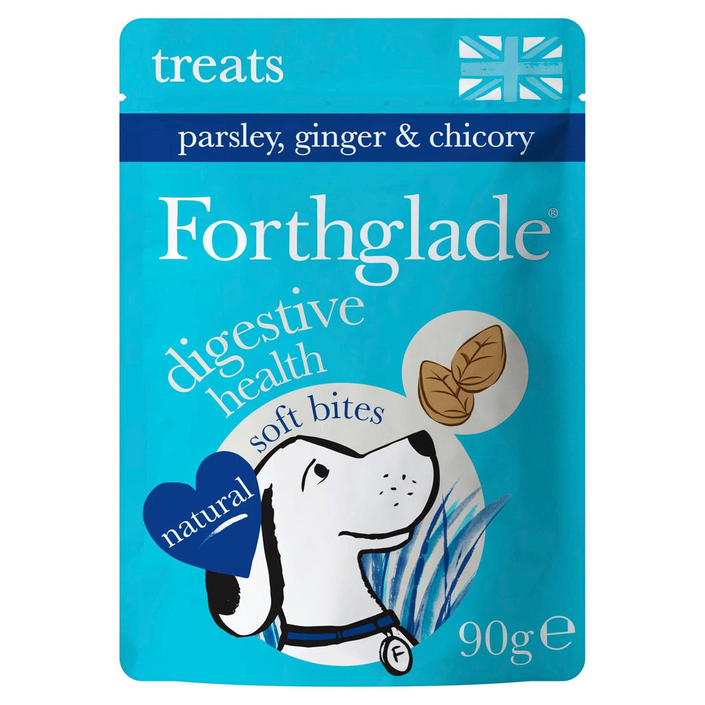 Forthglade Parsley Ginger & Chicory Digestive Health Natural Treats For Dogs 90g