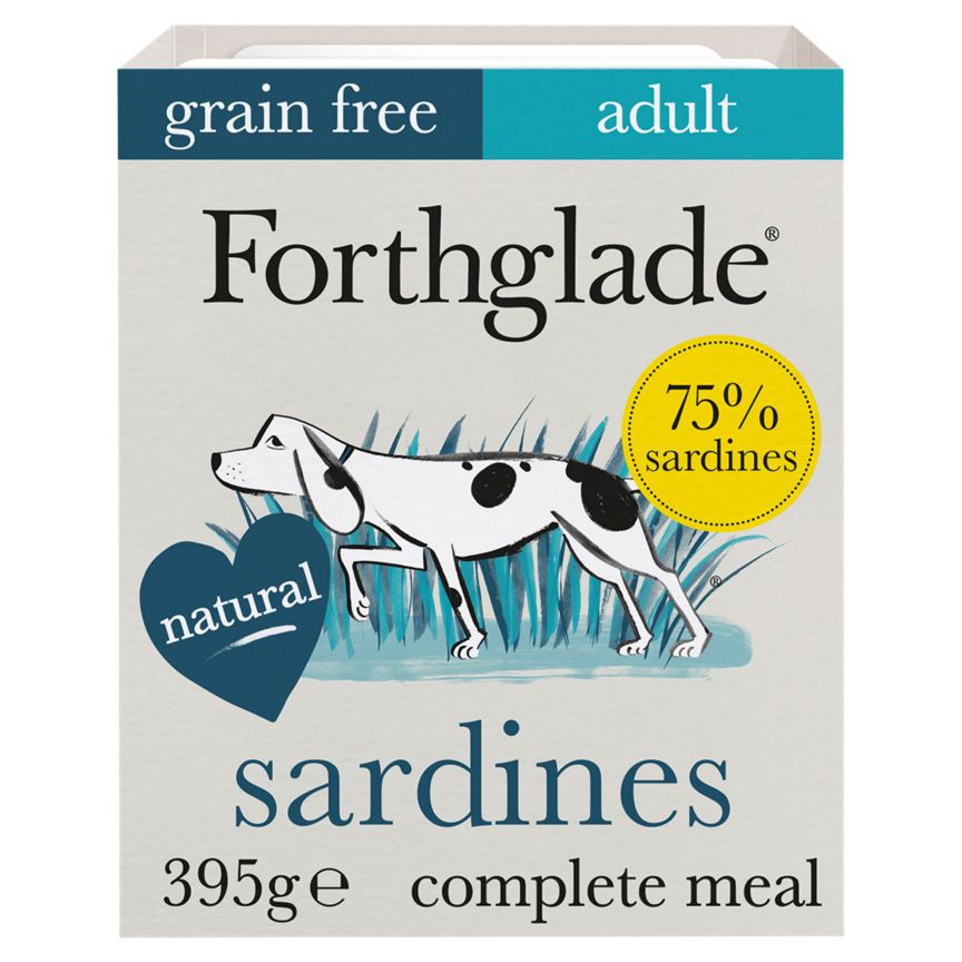 Forthglade Sardines with Sweet Potato &amp;amp; Vegetables Complete Meal Adult 1 Yr+