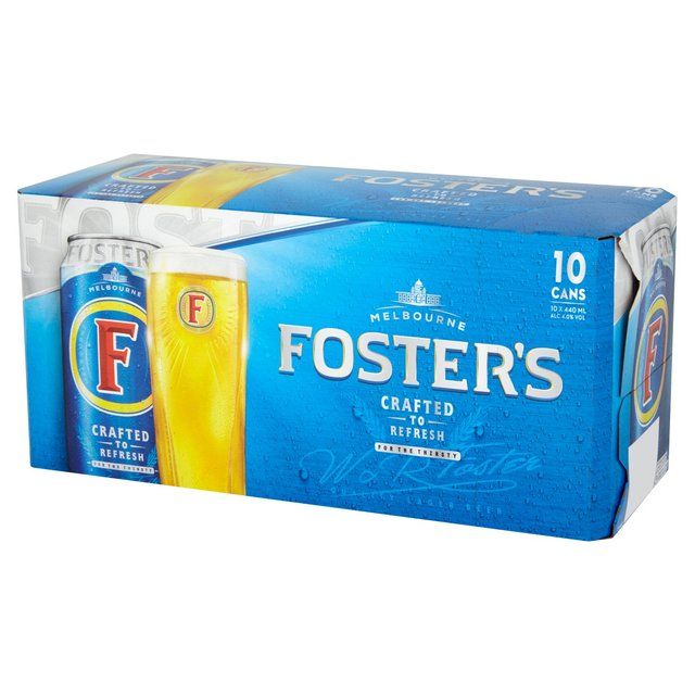 Foster's Lager Beer Cans