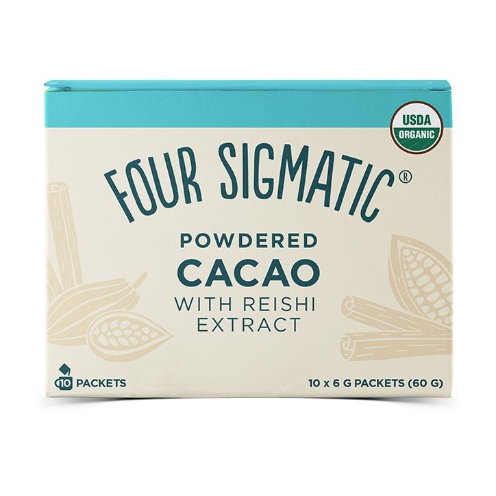 Four Sigmatic Mushroom Cacao with Reishi 10 x 6g Sachets